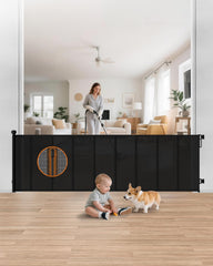 BBsecure reinforced rods keep the mesh taut for reliable child and pet safety.