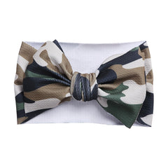 BBTDIN camo bowknot hairbow adds chic detail for photos and outfits