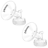 BDICOVE 24mm flange pair fits wide-mouth bottles for comfortable pumping.