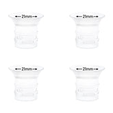 BDICOVE 4pcs flange inserts pack for comfortable pumping sessions.