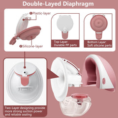 BDICOVE M9 diaphragm demonstrates strong suction performance during use.