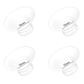 BDICOVE flange inserts 13mm closeup show soft silicone for comfortable pumping