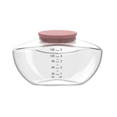BDICOVE M9 milk container with red cap for secure on-the-go pumping