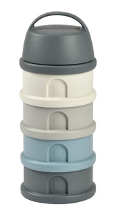 Beaba Rain formula container with four compartments for on-the-go portions.