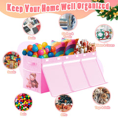 Beadsky nonwoven fabric toy bin demonstrates durable, easy-clean storage.