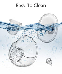 Beaina milk collector cup holds up to 150ml for stored milk on the go
