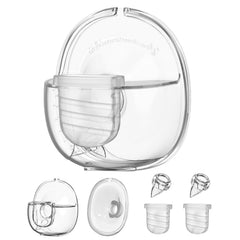 Beaina wearable pump duckbill valve shows leak-free milk flow during use.