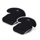 Bear and Care piddle pad on stroller protecting against spills during travel.
