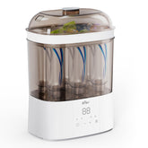 Bear Bottle Sterilizer front view highlighting two-layer design for multiple bottles