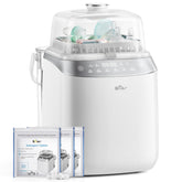 Bear Bottle Washer Pro top view shows compact footprint for quick cleaning.