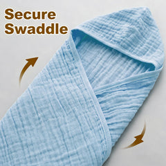 Bear Rocket 32x32 inch towel provides generous coverage for babies toddlers and growing children
