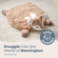 Bearington Lil’ Willow tummy time mat 30x30 layout showing generous play space