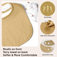 Bearmoss 8-pack snaps demonstrate adjustable fit for growing babies