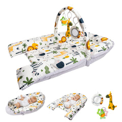 Bearsky baby lounger cover close-up showing breathable fabric for comfort