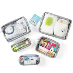 Beary Tidy gift-ready diaper bag organizer set for baby showers