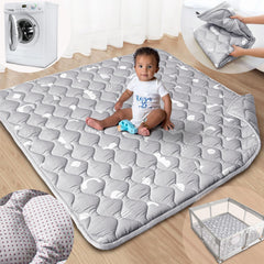 Beavtaens Baby Play Mat soft fabric for cozy crawling sessions