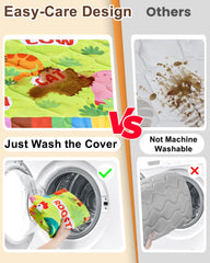 Beavtaens Foam Baby Play Mat multi-layer thickness cushions little crawlers