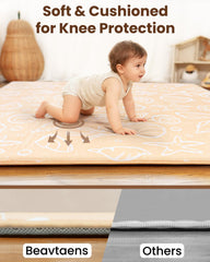 Beavtaens splash-resistant surface helps keep spills away for quick cleanups.