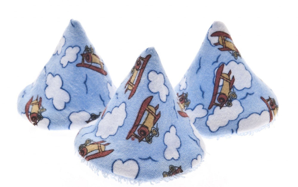 Beba Bean Peepee Teepee airplane design pack 5 blocks sprays during diaper changes.