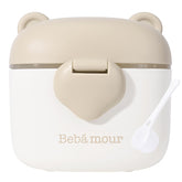 Bebamour baby formula dispenser outer view, portable for on-the-go feeds