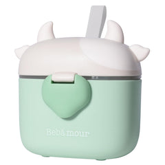 Bebamour built-in scoop and leveller for accurate powder portions.