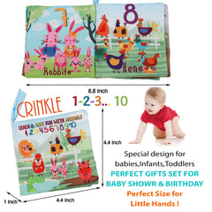 Bebe Mondo travel-friendly quiet book toy for on-the-go sensory learning.
