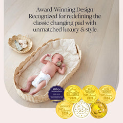 Bebe Bask sustainable rattan frame provides sturdy support and timeless appeal