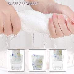 BEBE FAVOUR washcloths are compact for travel and on-the-go baby care.