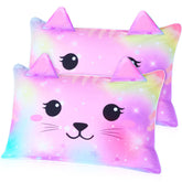 BeBeJoJo toddler pillowcase unicorn design—bright pattern sparks imaginative play