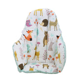 Bebek Ozel cushion nature green full chair mount enhances baby's meal comfort.