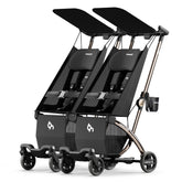 Beberoad Love R1 auto-folding patent enables quick, one-step folding for travel.