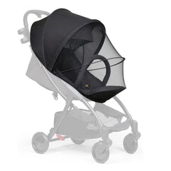 Beberoad Love universal-stroller-sun-shade in black offers UV protection during outdoor strolls.