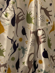 Beddings Place satin mini crib sheet fits snugly on 38x24 mattress with easy laundering