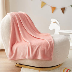 BEDELITE baby blanket closeup shows plush fleece for delicate skin comfort