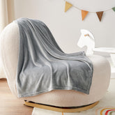 BEDELITE blanket soft-touch shows plush fleece for gentle baby comfort and warmth.