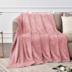 BEDELITE large throw blanket on sofa for relaxed movie nights
