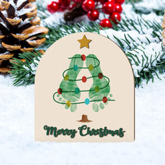 Beeveer mistletoe ornament hanging demonstrates easy wall or tree display