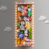 Befayoo stuffed animal storage corner mount with adjustable length for flexible plush organization.