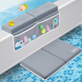 Beiens bath kneeler with memory foam detail provides comfortable knee and elbow support.