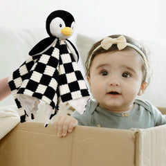 BEILIMU penguin embroidery eyes safely stitched design