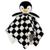 BEILIMU baby lovey penguin front view for nap-time comfort