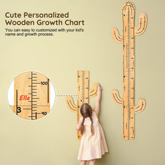 Beinou Growth Chart wall installation—easy 3M adhesive mounting for quick setup