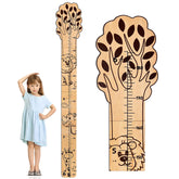 Beinou Growth Chart with tree design shown on wall for height measurement and decor