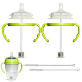 BelBeyo straw cup kit fits Comotomo bottles for easy transitions