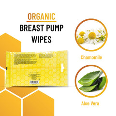 Bella B Nipple Nurture wipes with organic aloe vera on the label