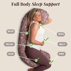 BellaMoon back-hip-knee cradle illustrates pressure relief during rest.