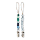 Bella Tunno pacifier clip Soft Boy closeup highlights safe silicone texture for gentle teething.