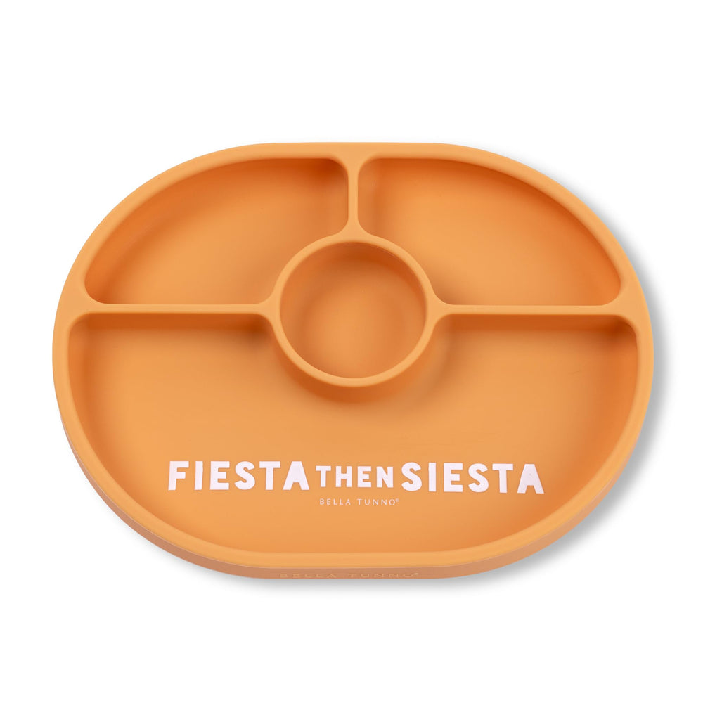 Bella Tunno suction plate with 3 sections supports balanced meals and self-feeding