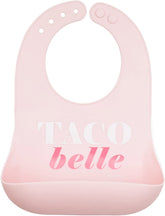 Bella Tunno Wonder Bib food catcher during meals keeps mess contained.