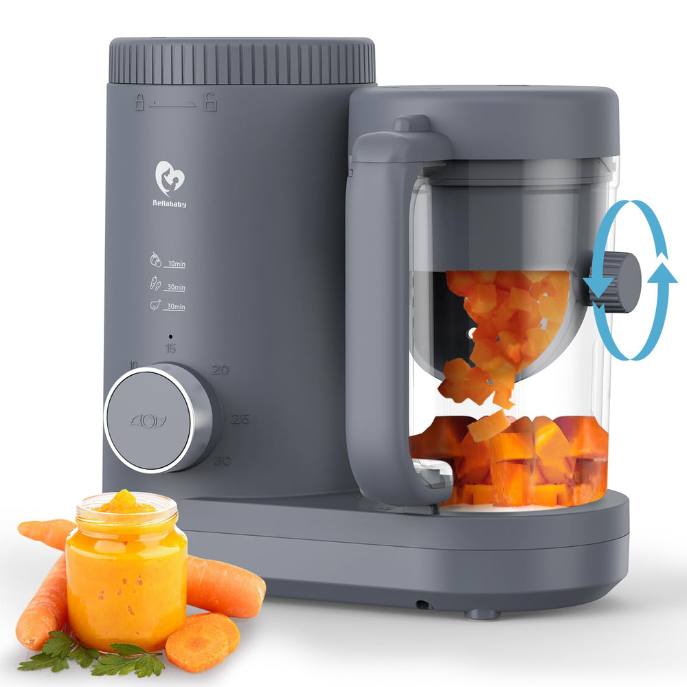 Bellababy baby food maker with steam basket for quick meals